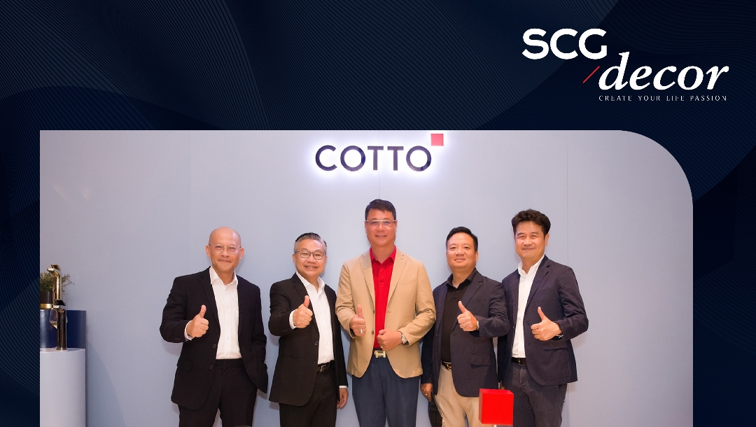 SCG Decor joins forces with two leading brands, COTTO and PRIME targeting Vietnamese architects and designers